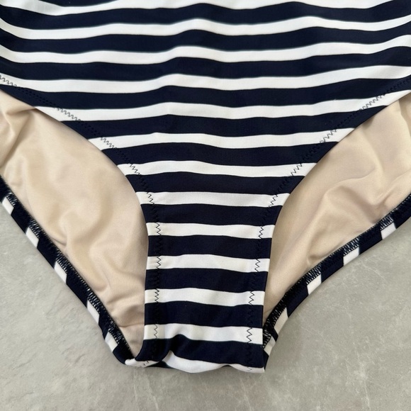 NWOT Women’s Joe Fresh Padded Striped One Piece Swimsuit Size XS - Picture 6 of 16